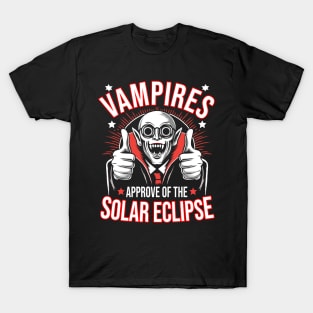 Vampires Approve of the Solar Eclipse 2024 T-Shirt